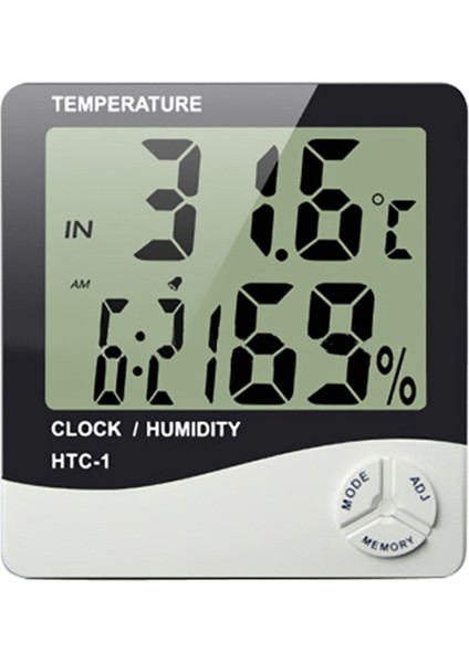 Masaüstü Dijital Termometre Nem Ölçer Higrometre (4767) - MCT1164-3000