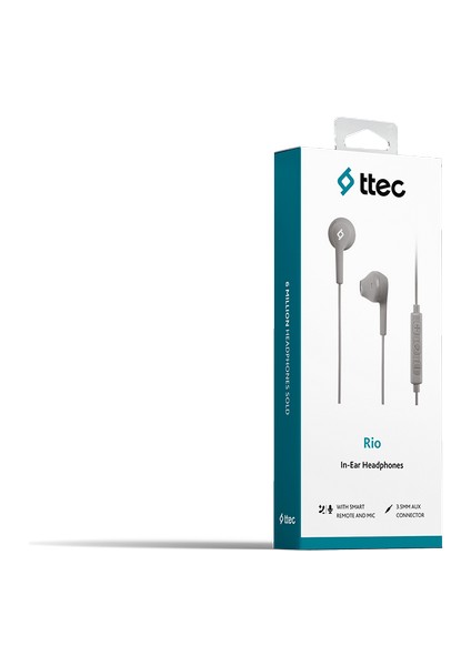 Rio Kumandalı ve Mikrofonlu Kulakiçi Kulaklık