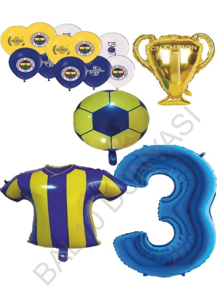 Fenerbahçe Konsept Balon Seti Yaş 3