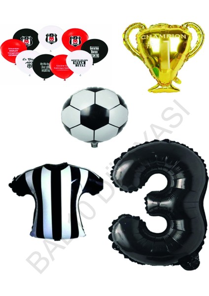 Beşiktaş Konsept Balon Seti Yaş 3