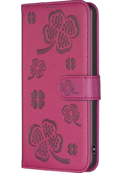 Xiaomi Poco M6 4g Iş Ekleme Yonca Çok Renkli Cüzdan Için Flip Case (Yurt Dışından)