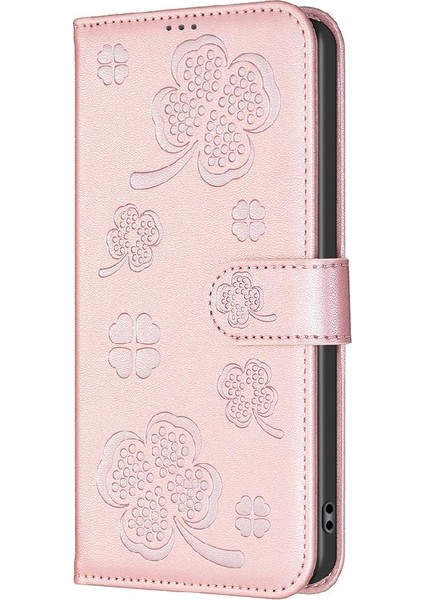 Xiaomi Poco M6 4g Iş Ekleme Yonca Çok Renkli Cüzdan Için Flip Case (Yurt Dışından)