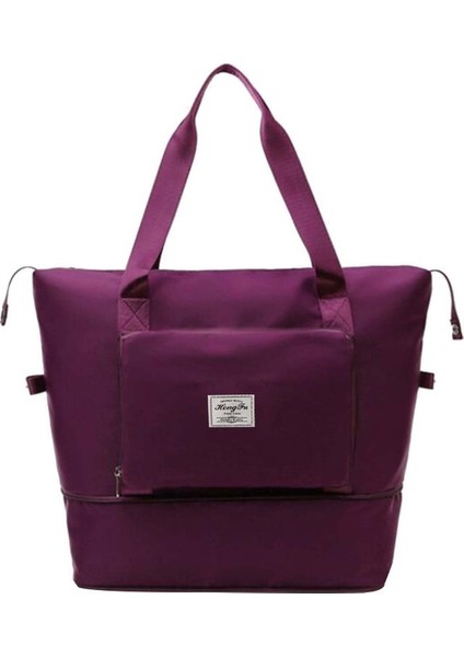 Nanstore Katlanabilir ve Genişletilebilir Seyahat Çantası Su Itici Kuru ve Islak Ayırma Torbası (Yurt Dışından)