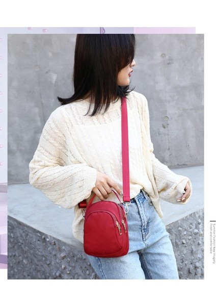 2023 Yeni Naylon Çapraz Omuz Küçük Çanta Rahat Kadın Çantası Tek Omuzlu Cep Telefonu Çantası Hafif Küçük Çanta Büyük Kapasite (Yurt Dışından) modelleri