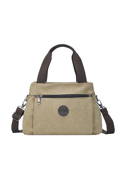 Retro Rahat Kanvas Bayan Kullanışlı Omuz Çantası (Yurt Dışından)