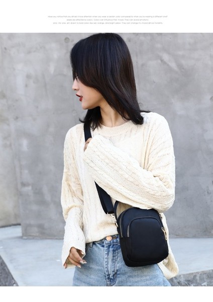 2023 Yeni Naylon Çapraz Omuz Küçük Çanta Rahat Kadın Çantası Tek Omuzlu Cep Telefonu Çantası Hafif Küçük Çanta Büyük Kapasite (Yurt Dışından) fırsatları