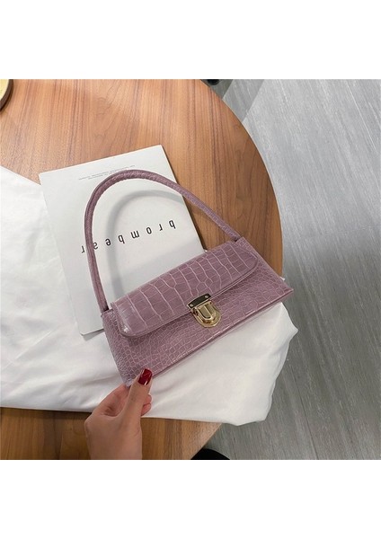 Romeo Mora Tüm Maç Taş Desen Moda Omuz Çantası Koltuk Altı Çantası (Yurt Dışından)