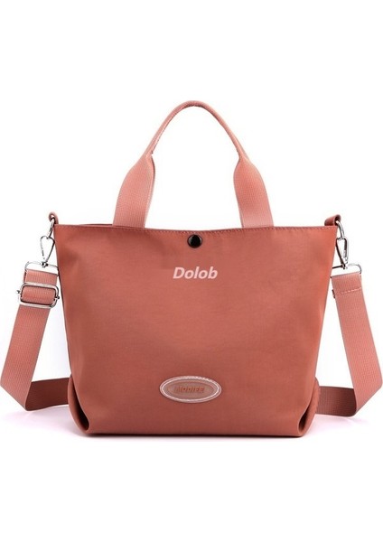 Küçük Kadın Taşınabilir Kova Omuz Crossbody Oxford Naylon Çanta (Yurt Dışından)