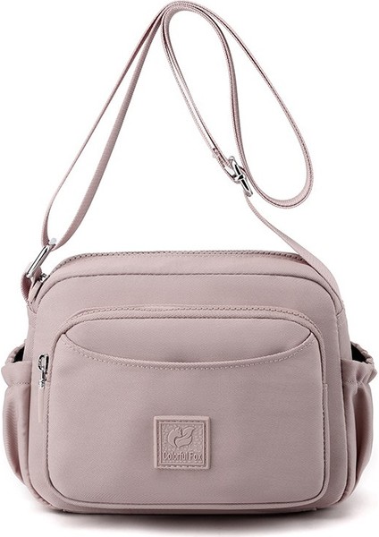 Love Home Bayanlar Taşınabilir Cep Telefonu Çantası Japon Tarzı Basit Çok Katmanlı Omuz Çantası Moda Trendi Crossbody Çanta (Yurt Dışından)