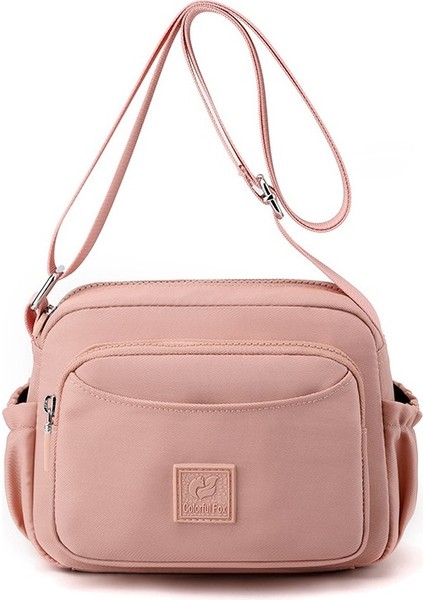 Love Home Bayanlar Taşınabilir Cep Telefonu Çantası Japon Tarzı Basit Çok Katmanlı Omuz Çantası Moda Trendi Crossbody Çanta (Yurt Dışından)