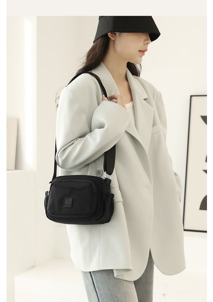 Love Home Bayanlar Taşınabilir Cep Telefonu Çantası Japon Tarzı Basit Çok Katmanlı Omuz Çantası Moda Trendi Crossbody Çanta (Yurt Dışından) modelleri