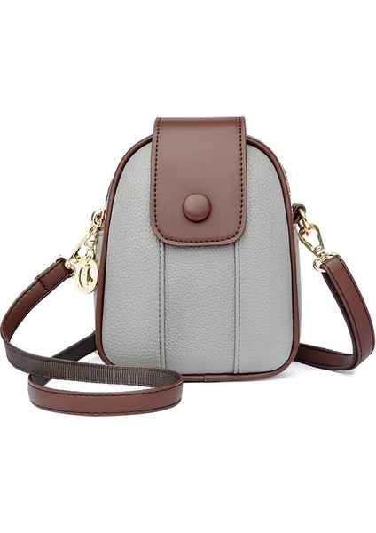Mini Küçük Çanta Moda Yönlü Messenger Cep Telefonu Çantası (Yurt Dışından)