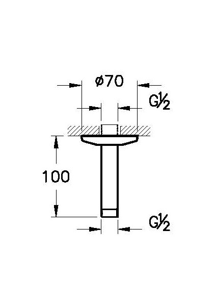 VitrA Matrix A44583 Sıvı Sabunluk, Duvardan, Krom