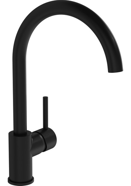Origin A4255836 Çanak Large Lavabo Bataryası, Mat Siyah