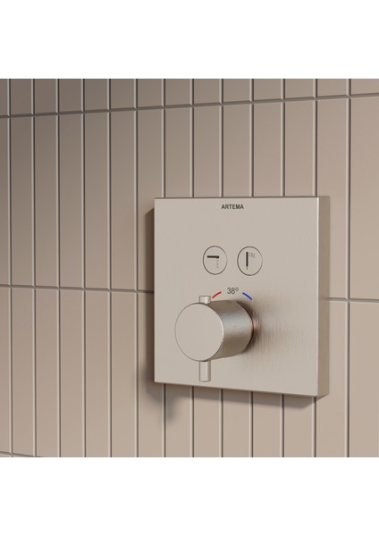 Base 100 A44115 Halka Havluluk, Krom