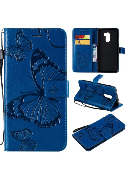 Kart Yuvası Standı ile Xiaomi Pocophone F1 Için Flip Case Pu Deri Manyetik (Yurt Dışından)