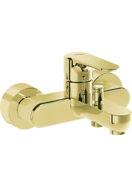 Root Round A4272574 Banyo Bataryası, Soft Altın