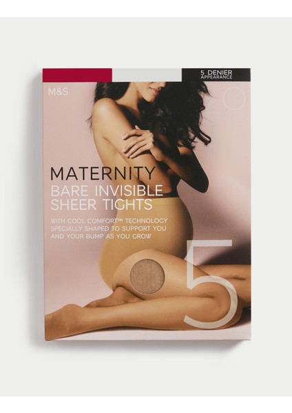 5 Denye Hamile Külotlu Çorabı