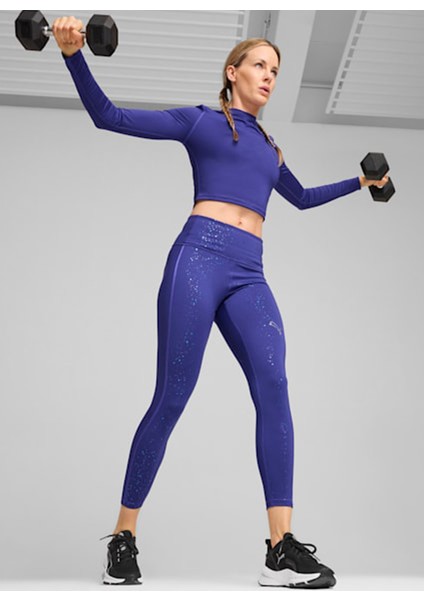 Mor Kadın Bisiklet Yaka Normal Kalıp T-Shirt 52580127 Intergalactıc Ls Top modelleri