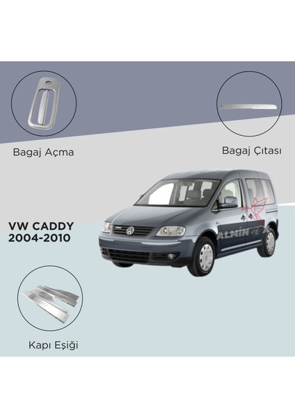 Aksesuar Vw Caddy 2004-2010 Set 7 Prç