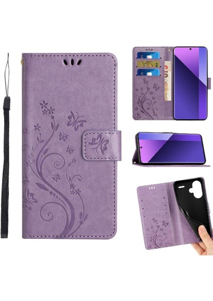 Xiaomi Redmi Not 13 Pro Artı Manyetik Kapatma Kart Tutucu Için Filp Durumda (Yurt Dışından)