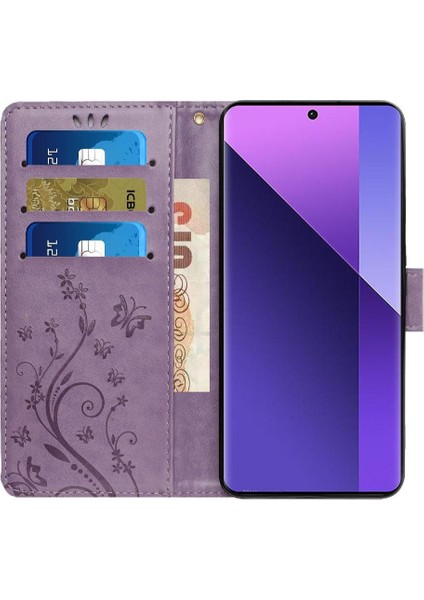 Xiaomi Redmi Not 13 Pro Artı Manyetik Kapatma Kart Tutucu Için Filp Durumda (Yurt Dışından)
