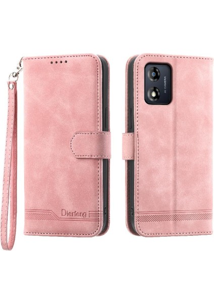 Motorola Moto E13 Bileklik Nakit Cep Manyetik Kapatma Için Flip Case (Yurt Dışından)