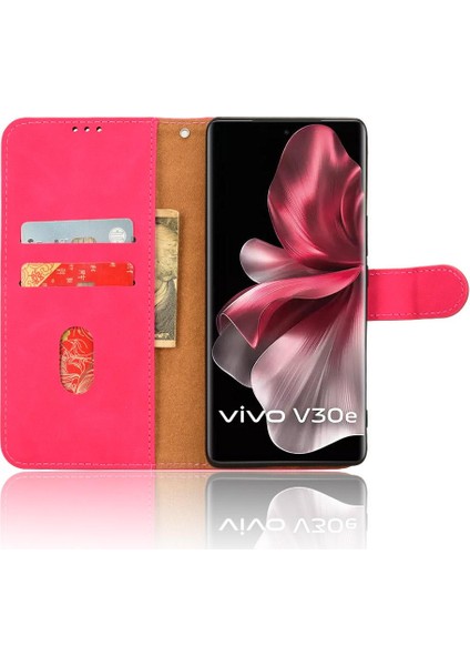 Vivo V30E 5g Kart Ekleme Koruyucu Kapak Için Kılıf Deri Folio Kapak (Yurt Dışından) fırsatları