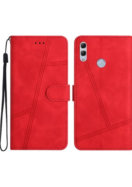 Onur Için Flip Case 10 Lite Flip Folio Bilek Kayışı Cüzdan Pu Deri Kart (Yurt Dışından)