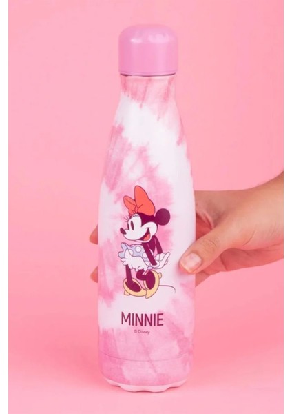 Mickey Mouse Lisanslı Batik Desenli Termos Şişe (500ML)