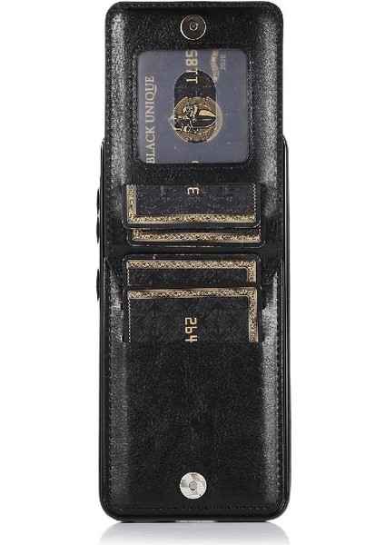 Samsung Galaxy S22 Artı Manyetik Toka Kickstand Kart ile Uyumlu (Yurt Dışından)