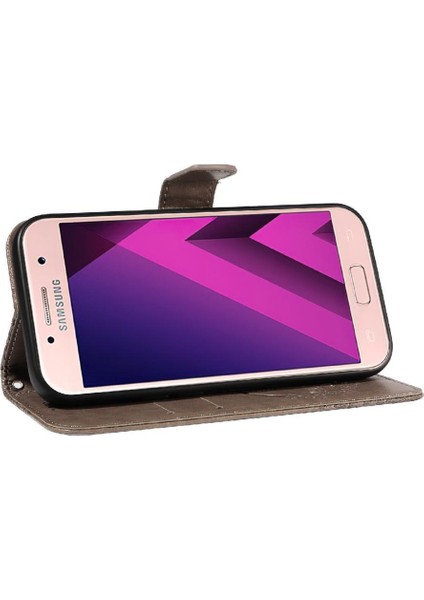 Kredi Kartı Yuvası Ayrılabilir El ile Samsung Galaxy A3 2017 Için Flip Case (Yurt Dışından) modelleri