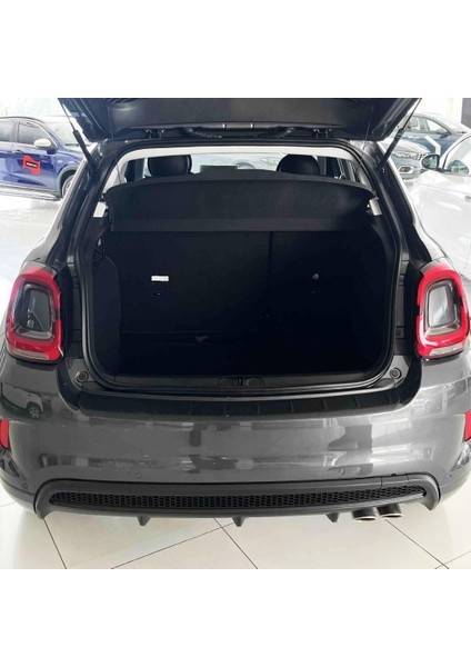 Fiat 500 x Sport Ferrous Arka Tampon Üstü Koruyucu 2016 ve Üstü