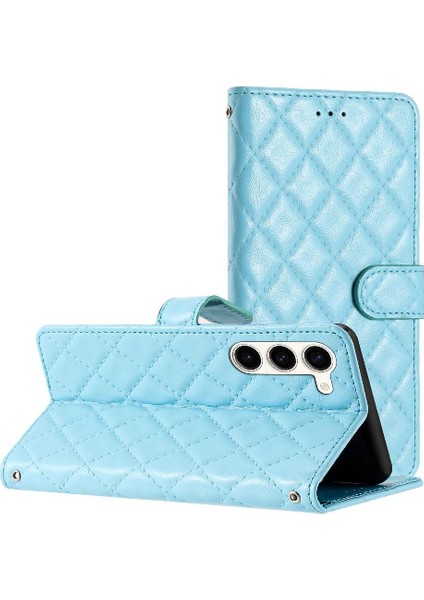 Samsung Galaxy S23 Artı Kickstand Tpu Darbeye Manyetik Pu Için Flip Case (Yurt Dışından)