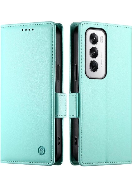 Oppo Oppo 12 Iş Cüzdan Günlük Kullanım Için Flip Case Kart Yuvaları Flip (Yurt Dışından)
