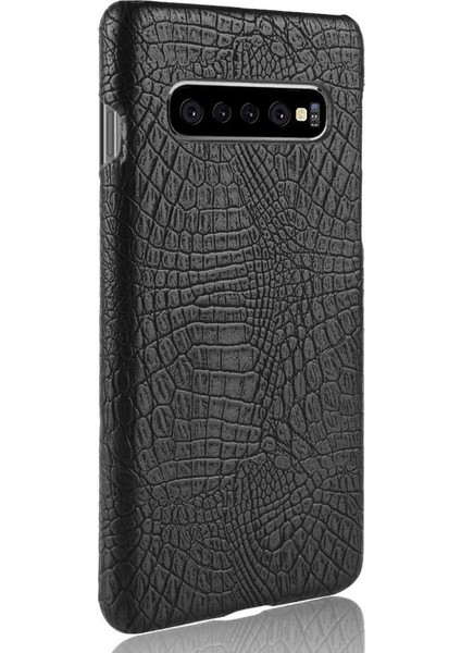 Samsung Galaxy S10 Artı Klasik Timsah Moda Için Şık Klasik Kılıf (Yurt Dışından) fiyatları