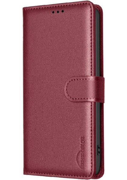 IPhone 14 Pro Cüzdan Rfıd Engelleme Manyetik Kart Tutucu Pu Için Flip Case (Yurt Dışından)