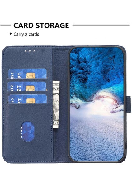 Xiaomi Redmi Not 10 Için Flip Case Pro Max Deri Kılıf Cüzdan Çoklu Kart (Yurt Dışından)