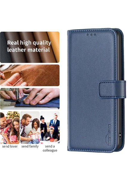 Xiaomi Redmi Not 10 Için Flip Case Pro Max Deri Kılıf Cüzdan Çoklu Kart (Yurt Dışından)