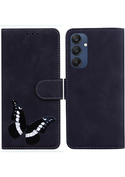 Samsung Galaxy M35 Renk Baskılı Kelebek Cüzdan Flip Için Flip Case Folio (Yurt Dışından)