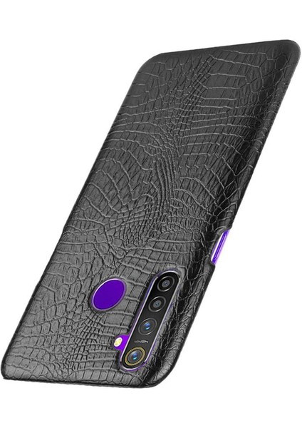 Realme Q/realme 5 Pro Uyumluluk Klasik Kapak Için Şık Klasik Kılıf (Yurt Dışından)
