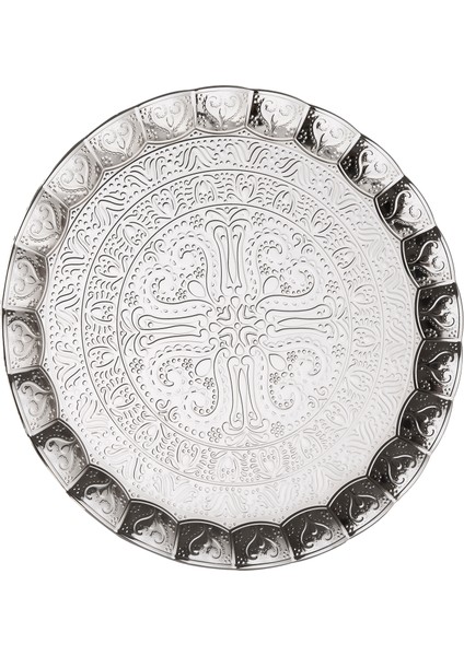Payitaht 6 Kişilik Yuvarlak Tepsi (95-050-S-6)