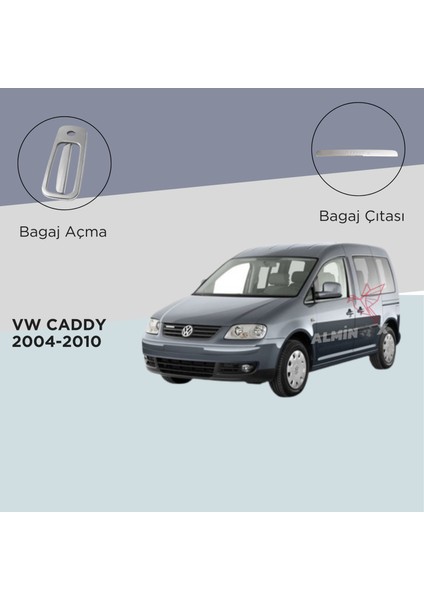 Aksesuar Vw Caddy 2004-2010 Set Bagaj Açma-Bagaj Çıtası