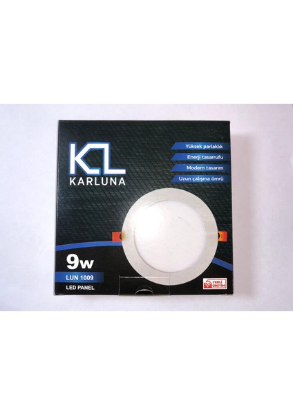 9W Beyaz Sıva Altı LED Panel modelleri
