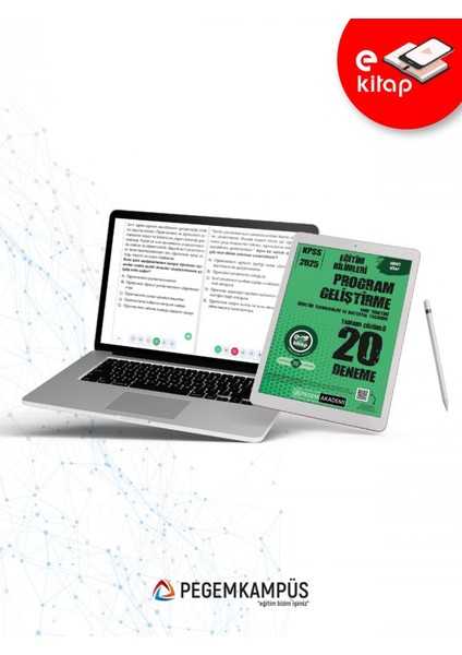 2025 KPSS Eğitim Bilimleri Program Geliştirme 20 E-Deneme