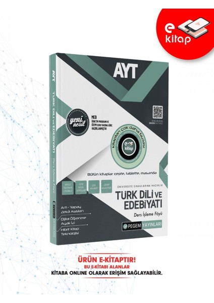 AYT Türk Dili ve Edebiyatı Ders İşleme Föyü E-Kitap
