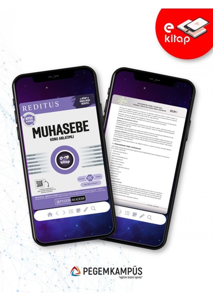 2025 KPSS A Grubu Reditus Muhasebe Konu Anlatımlı E-Kitap fiyatları