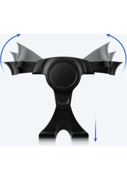 Yerçekimi Araç Tutucu Telefon Tutucu Iphone 7 11 Pro x Samsung Xiaomi Için Döner Standlı Araç Telefonu Tutucu - Siyah (Yurt Dışından) fırsatları