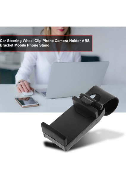 Araba Direksiyon Klipsi Telefon Kamera Tutucu Abs Braketi Cep Telefonu Standı (Yurt Dışından) modelleri
