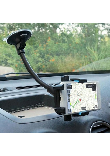 360°DÖNEBILEN Tutucu Çok Fonksiyonlu Hortum Vantuz Cep Telefonu Tutacağı (Yurt Dışından)